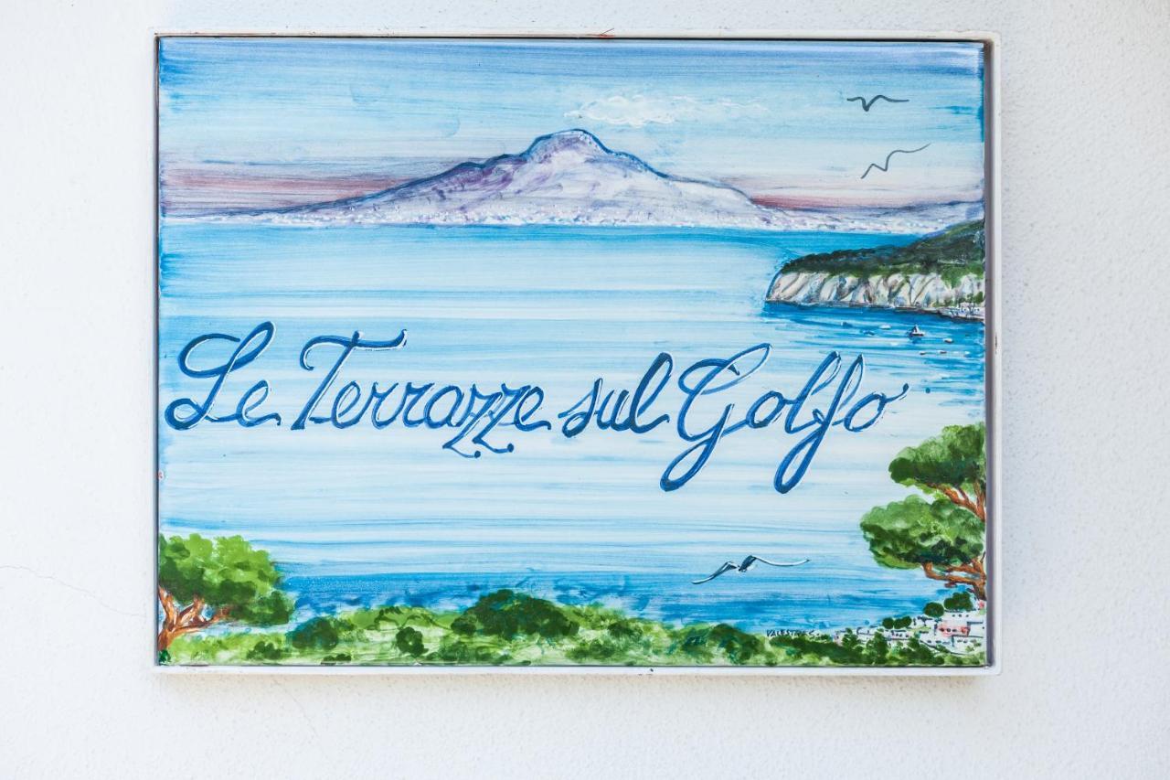 La Terrazza Sul Golfo Villa Sorrento Bagian luar foto